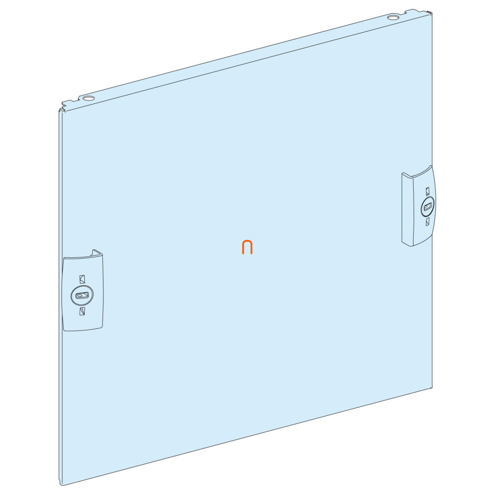 Schneider Prisma Plus 4M-os tömör homloklap, W=250mm 03814