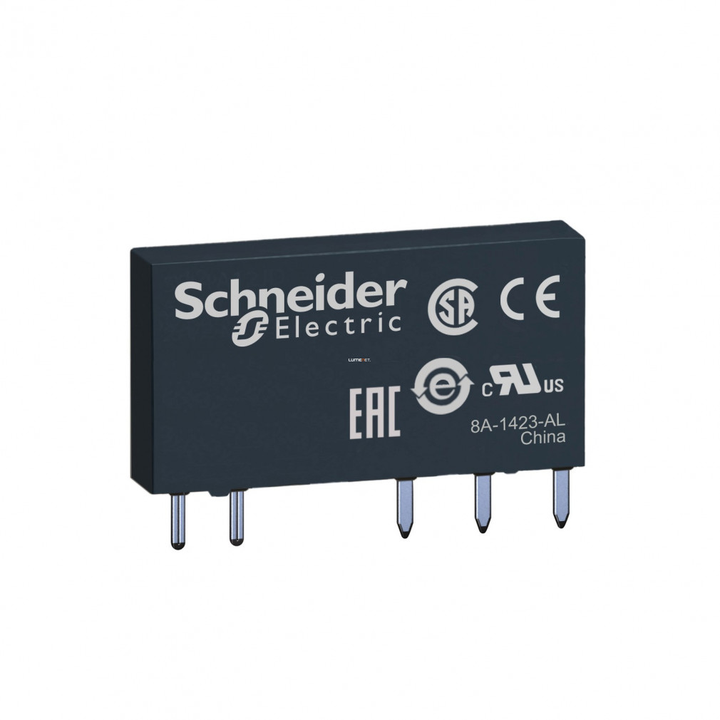 Schneider RSL sorkapocs relé, 1CO, 6A, 24VDC (RSL1AB4BD)