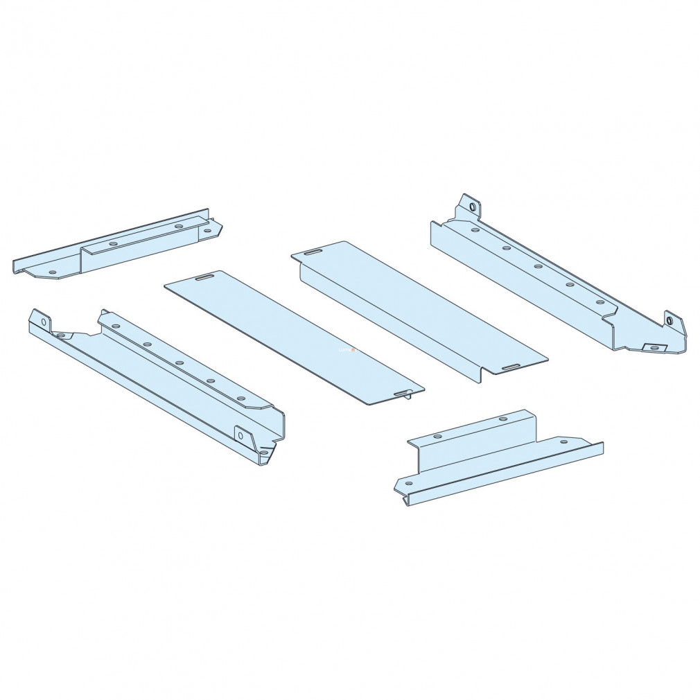 Schneider Prisma SeT IP30 2 részes kábelbevezető lemez, W=400mm, D=400mm LVS08494