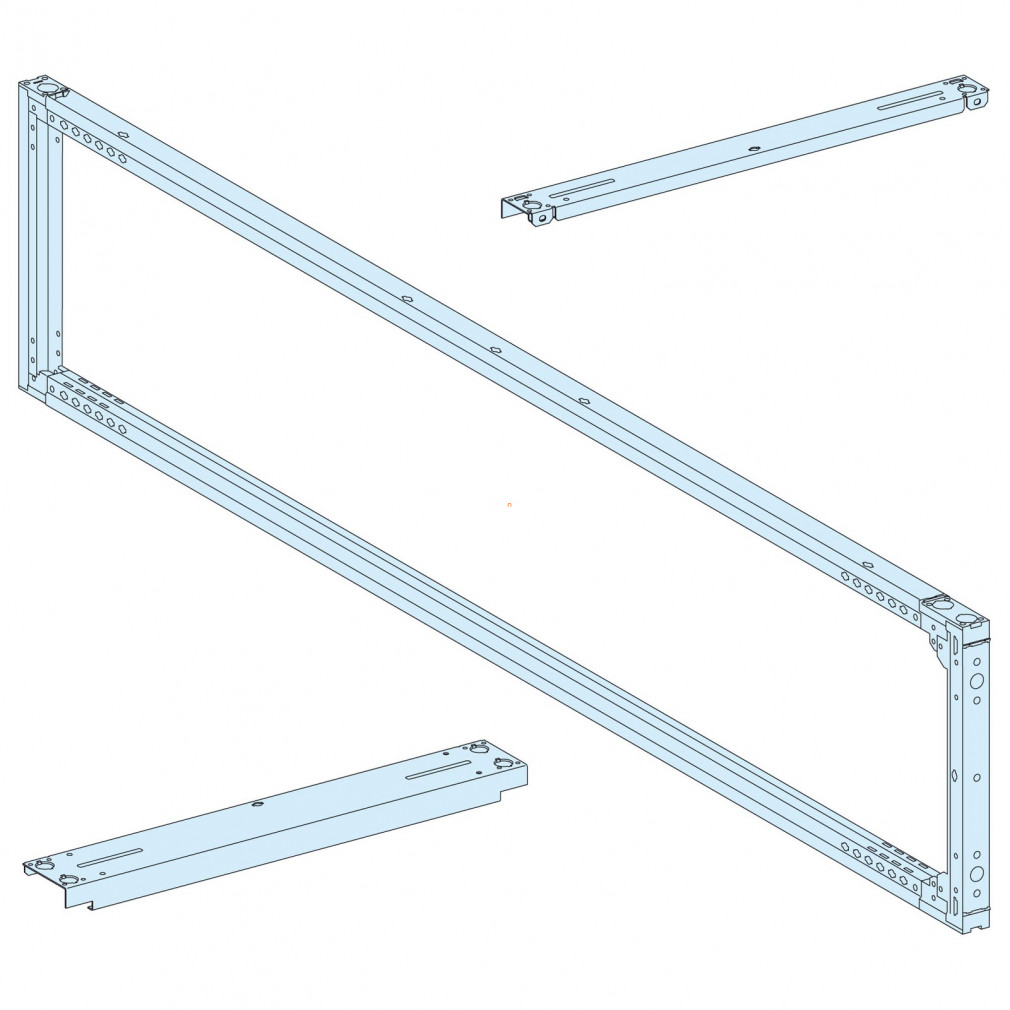 Schneider Prisma SeT vázszerkezet, W=650mm, D=400mm LVS08406