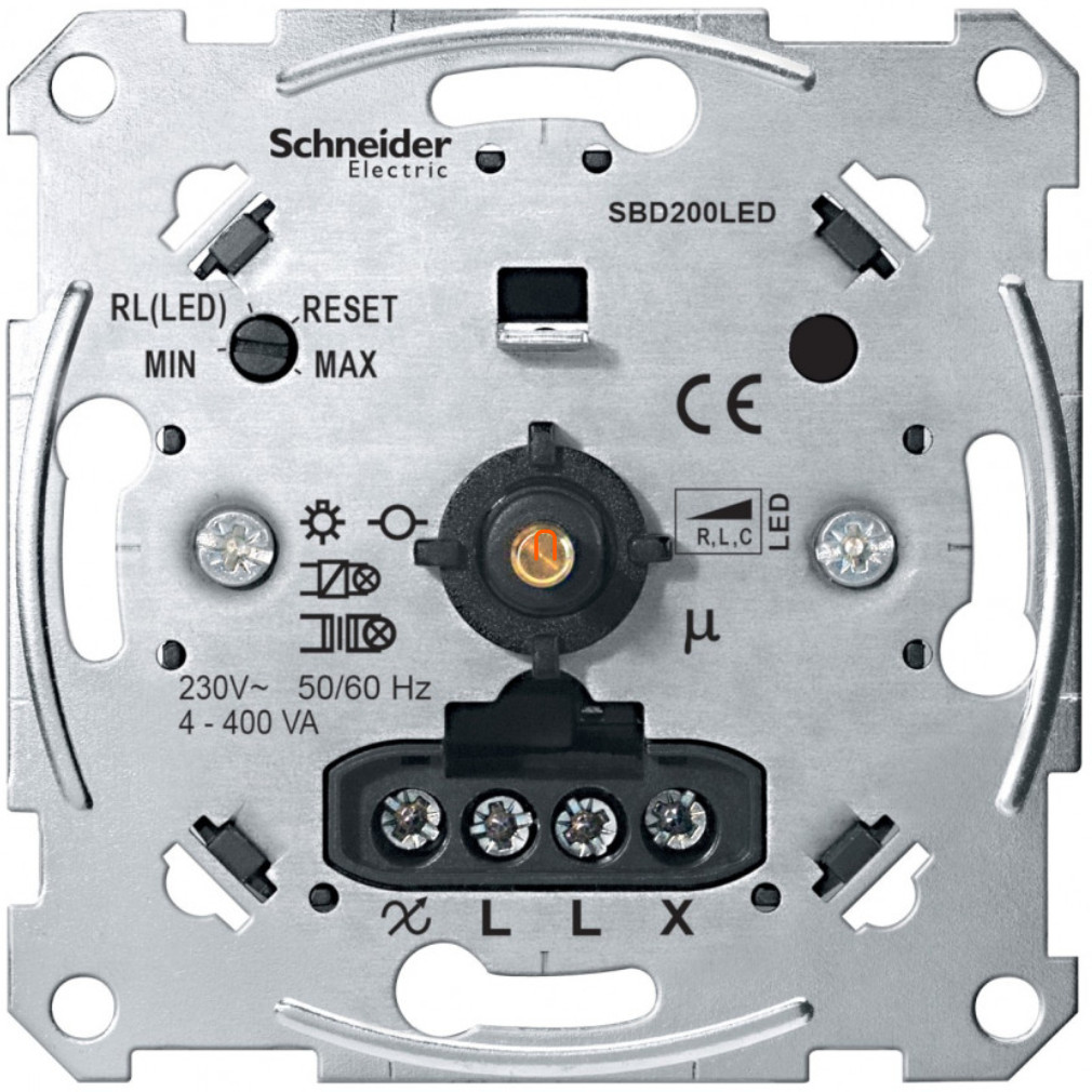 Schneider Merten forgatógombos LED dimmer, 4-440W MTN5134-0000