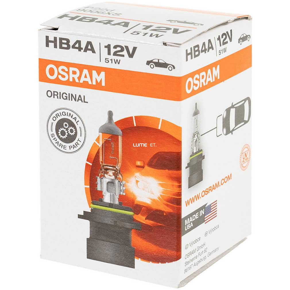 Osram Original Line 9006XS HB4A dobozos