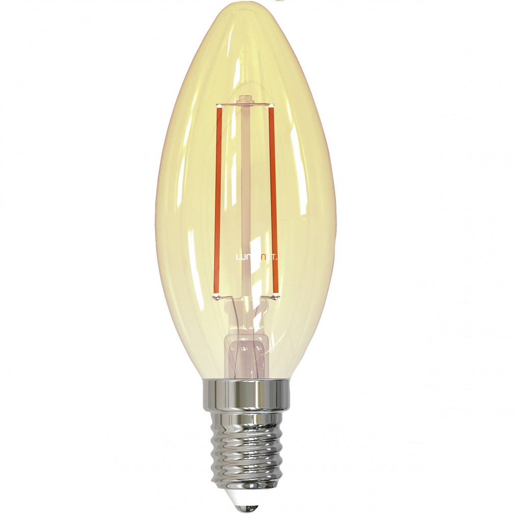 Müller Licht 401077 Retro-LED gyertya 2,2W E14 2000K 150lm 360° filament 35x98mm