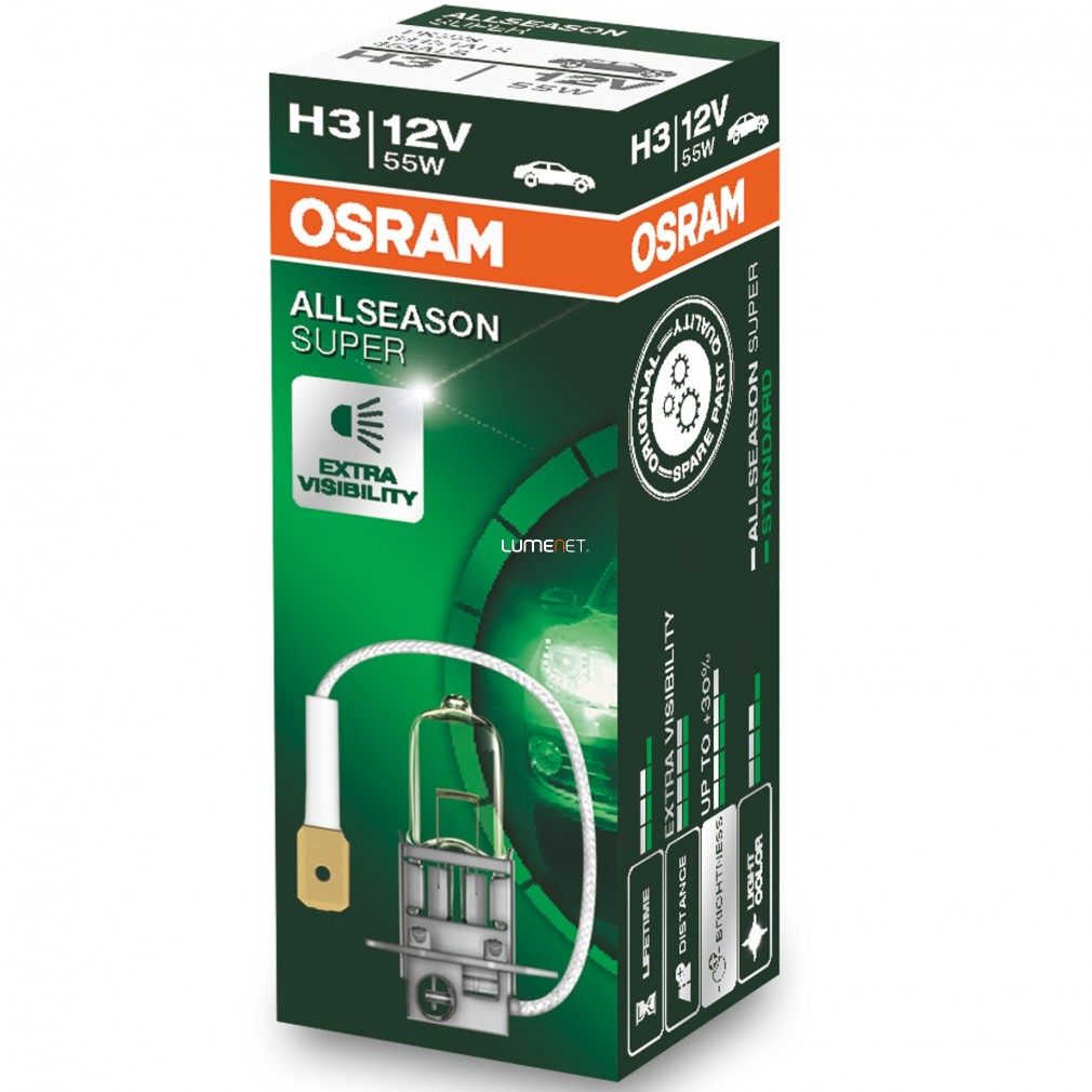 Osram Allseason Super 64151ALS H3 +30%