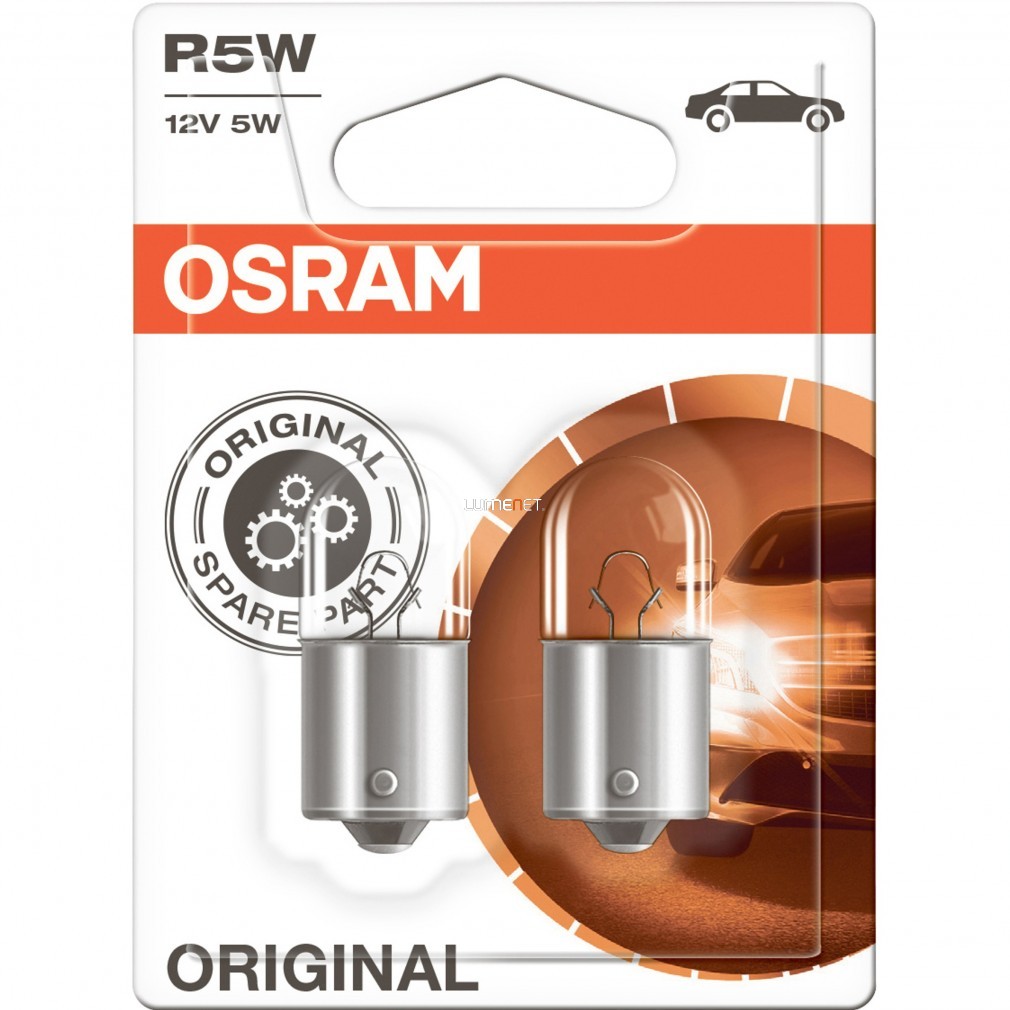 Osram Original Line 5007-02B R5W 12V BA15s jelzőizzó 2db/bliszter