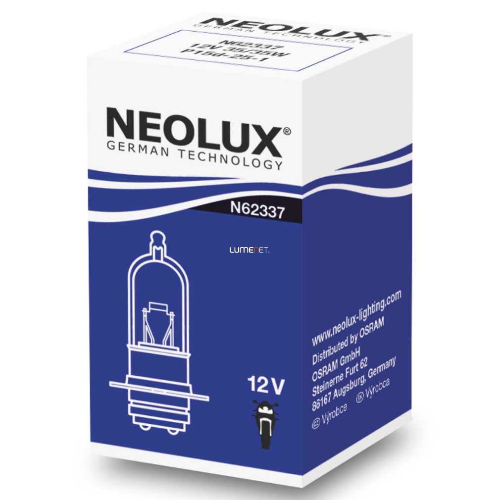 Neolux  N62337 12V 35W/35W halogén motor izzó