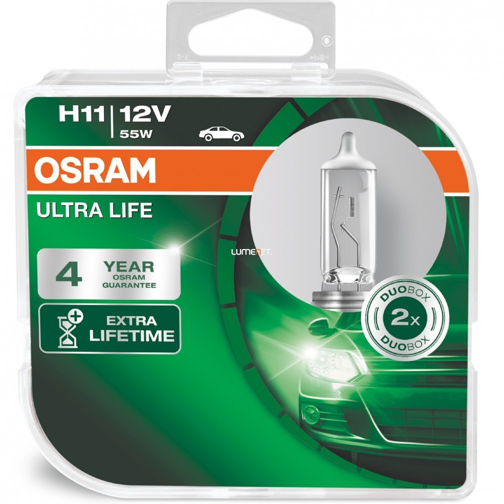 Osram 64211 Ultra Life H11 Duo Box