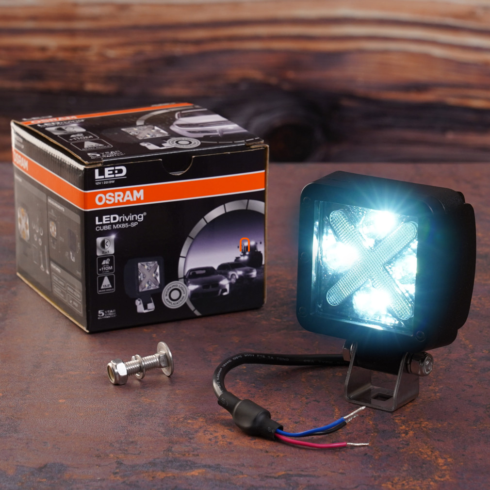 Osram LEDriving Cube MX85 LEDDL101-SP 12V 22/2W munka LED lámpa 13,5° Off-Road