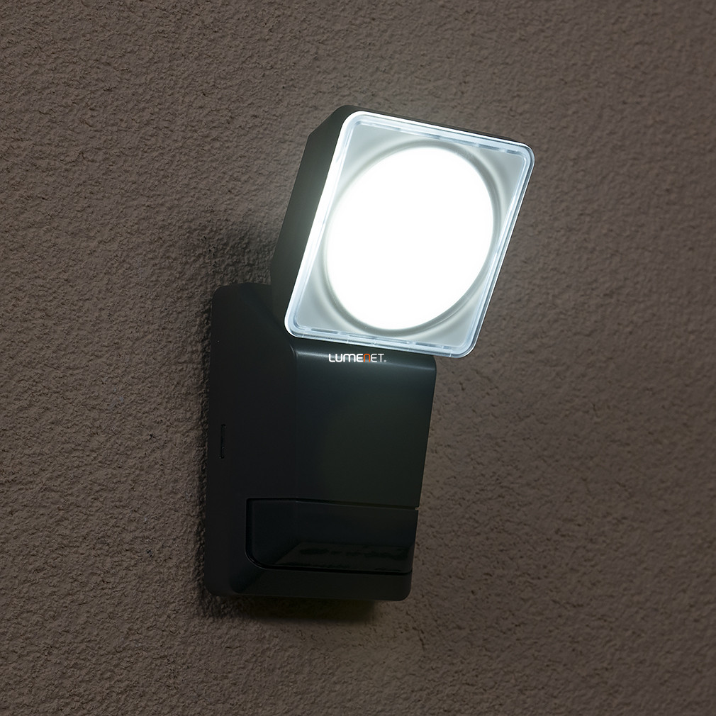 Ledvance LED reflektor mozgásérzékelővel, hidegfehér, 8 W, szürke (Endura Pro Spot)