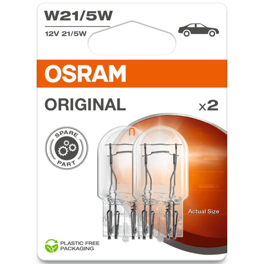 Osram 7515-02B W21/5W jelzőizzó 2db/csomag