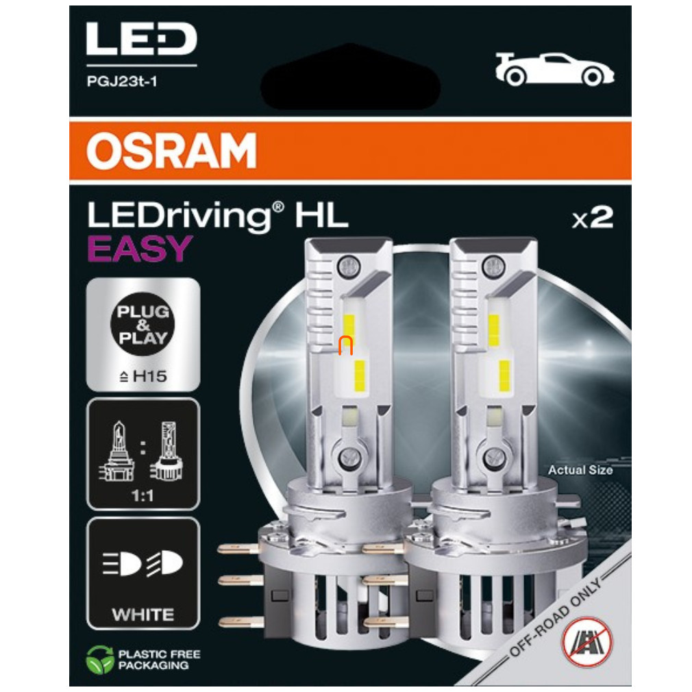 Osram LEDriving HL EASY H15 LED fényszóró lámpa 2db/csomag