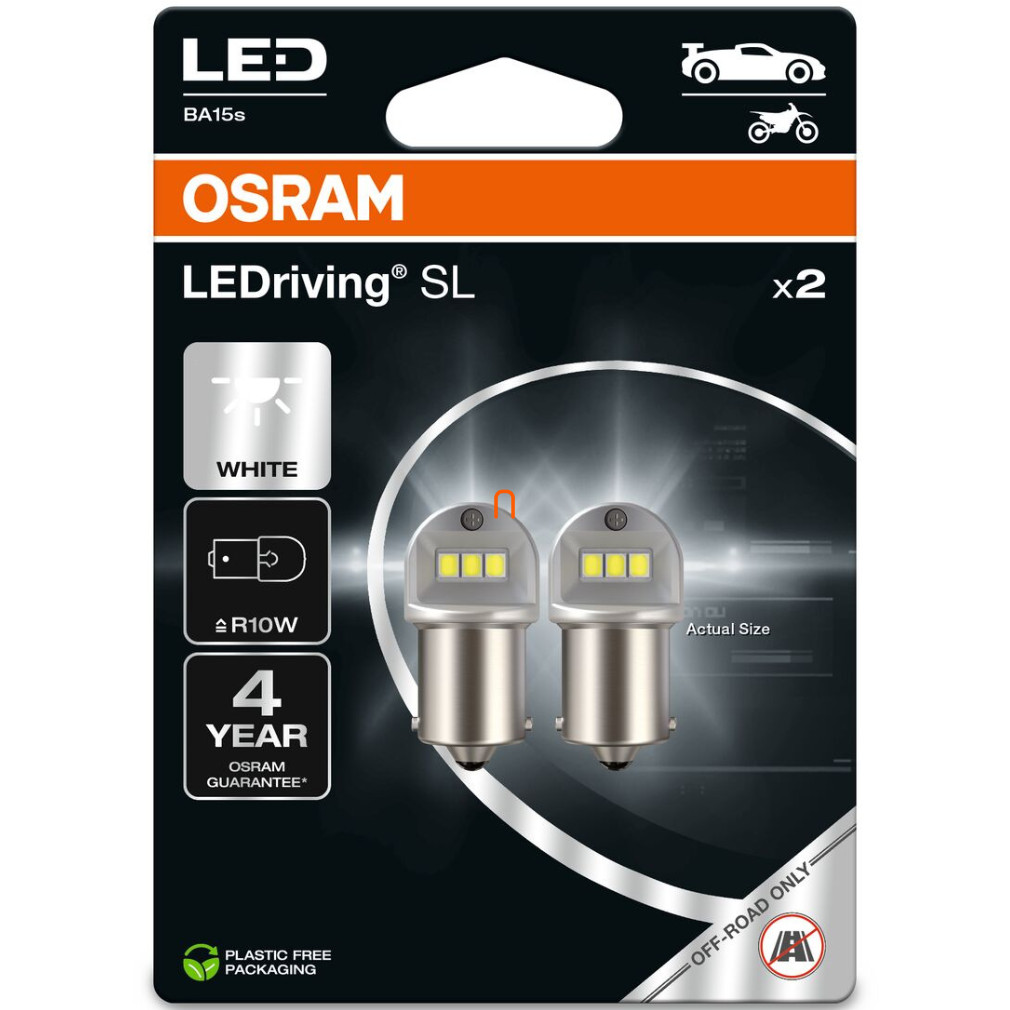 Osram LEDriving SL R10W BA15s 6000K 2db/bliszter