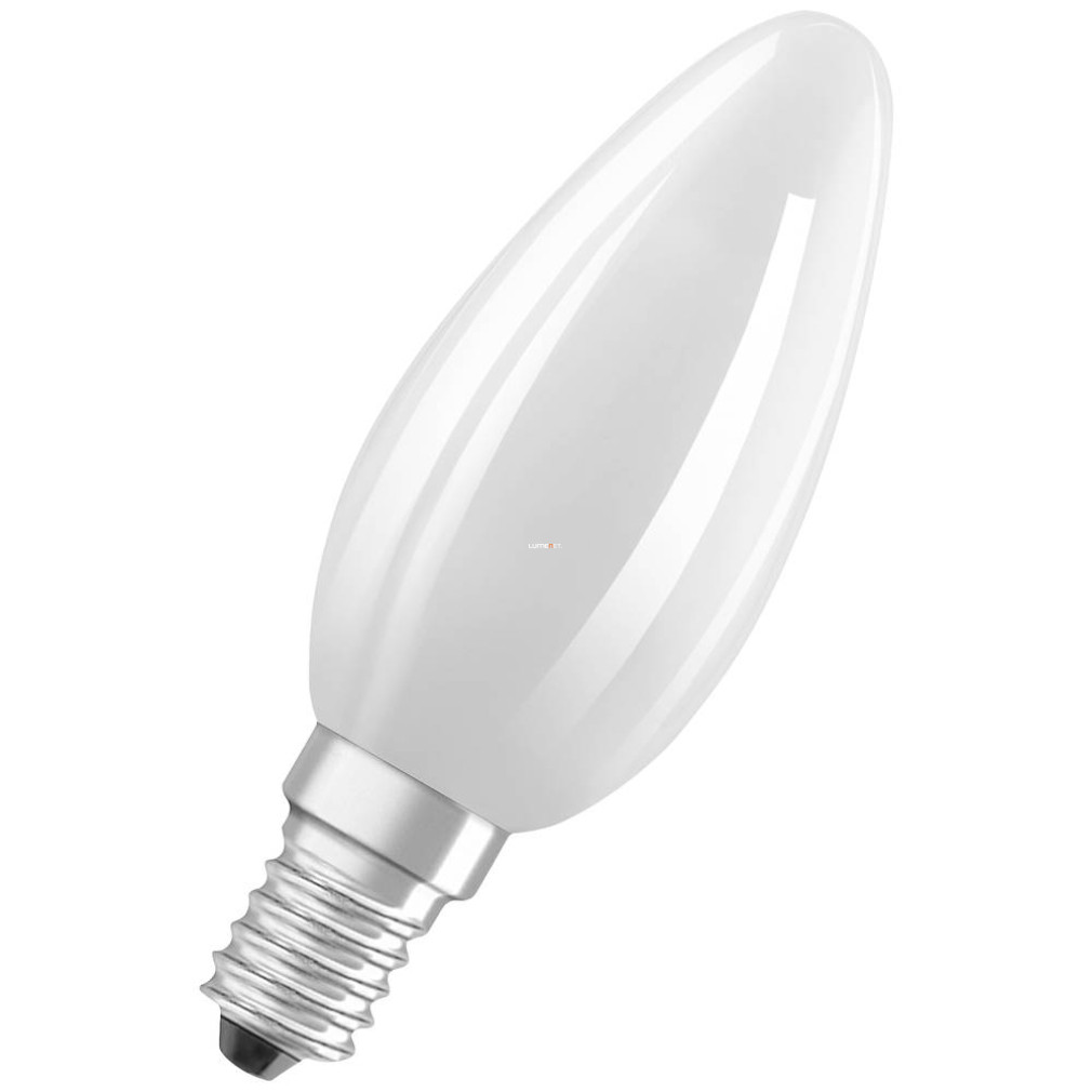 Osram E14 LED, 2,5 W, 470 lm, opál, dimmelhető (Classic-B)