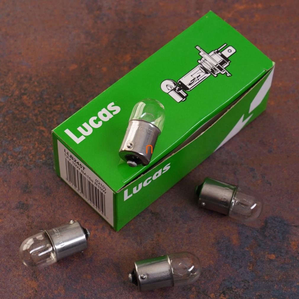 Lucas Standard 12V R10W jelzőizzó, 10db/csomag