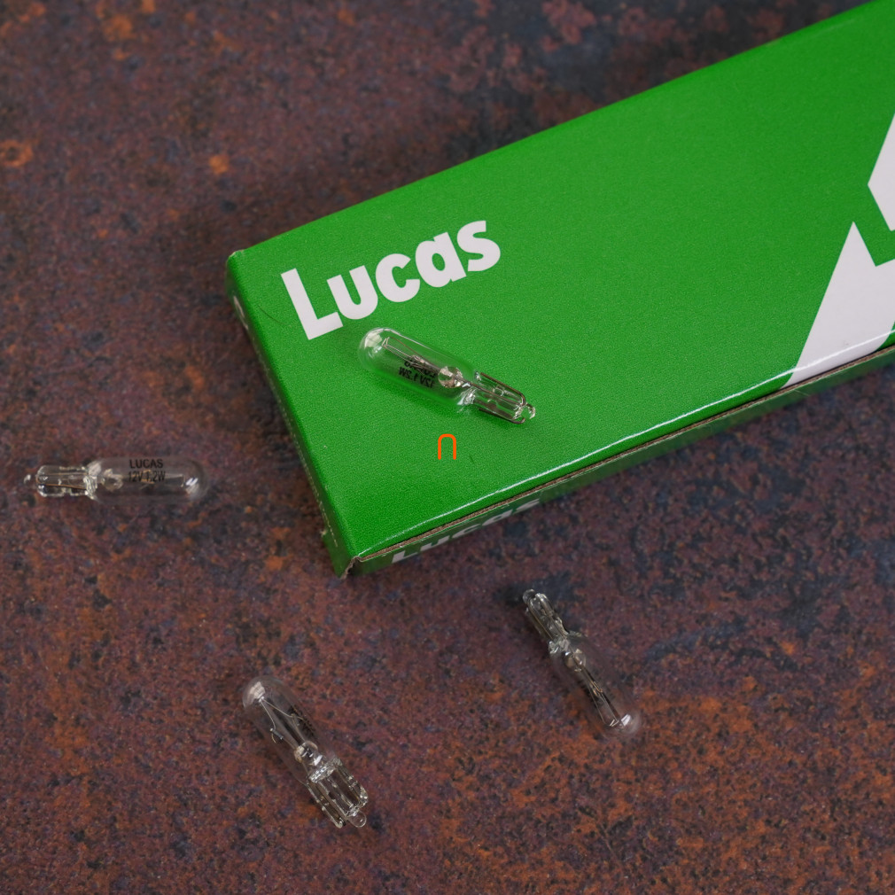 Lucas Standard 12V jelzőizzó 1,2W, 10db/csomag