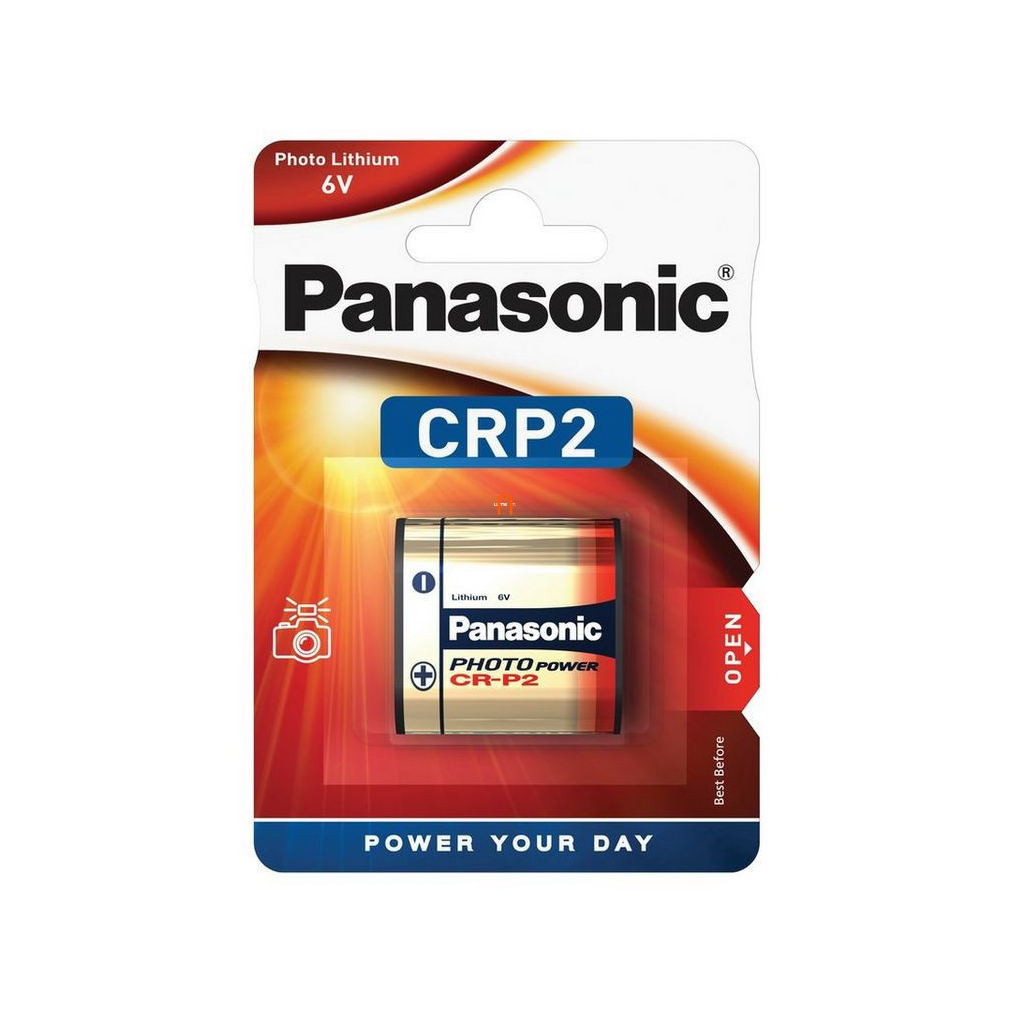 Panasonic Lithium Fotó Elem CRP2 (6V) B1