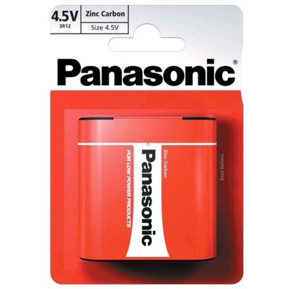 Panasonic special zinc 4,5V féltartós lapos elem 1db/bliszter