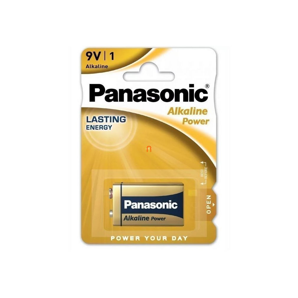 Panasonic Bronze  Alkáli 9V Elem 6LR61 BL/1