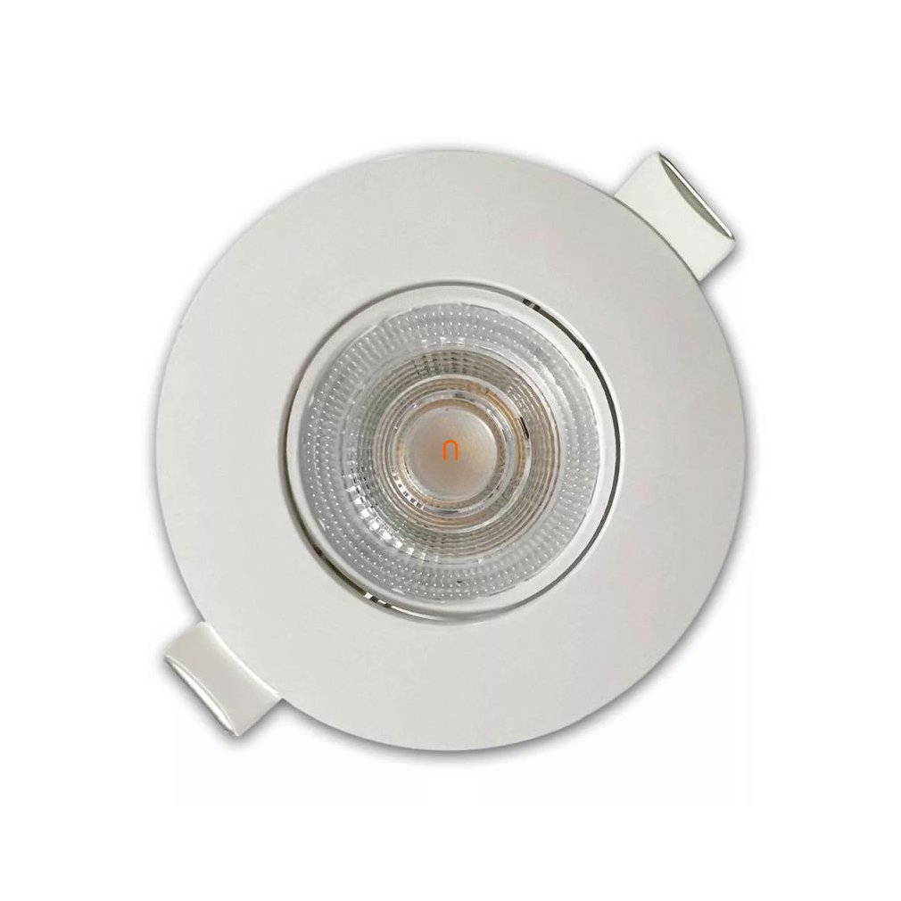 Süllyesztett LED spot lámpa 4,9W 480lm, hidegfehér, fekete (Beam)