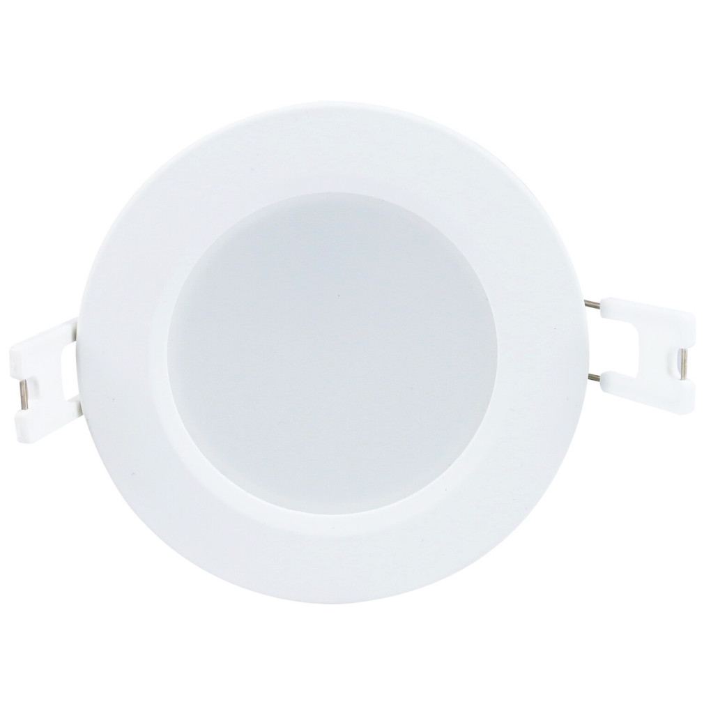 Süllyesztett mennyezeti LED panel, melegfehér fényű, 3W, 9 cm (Shaun 2)