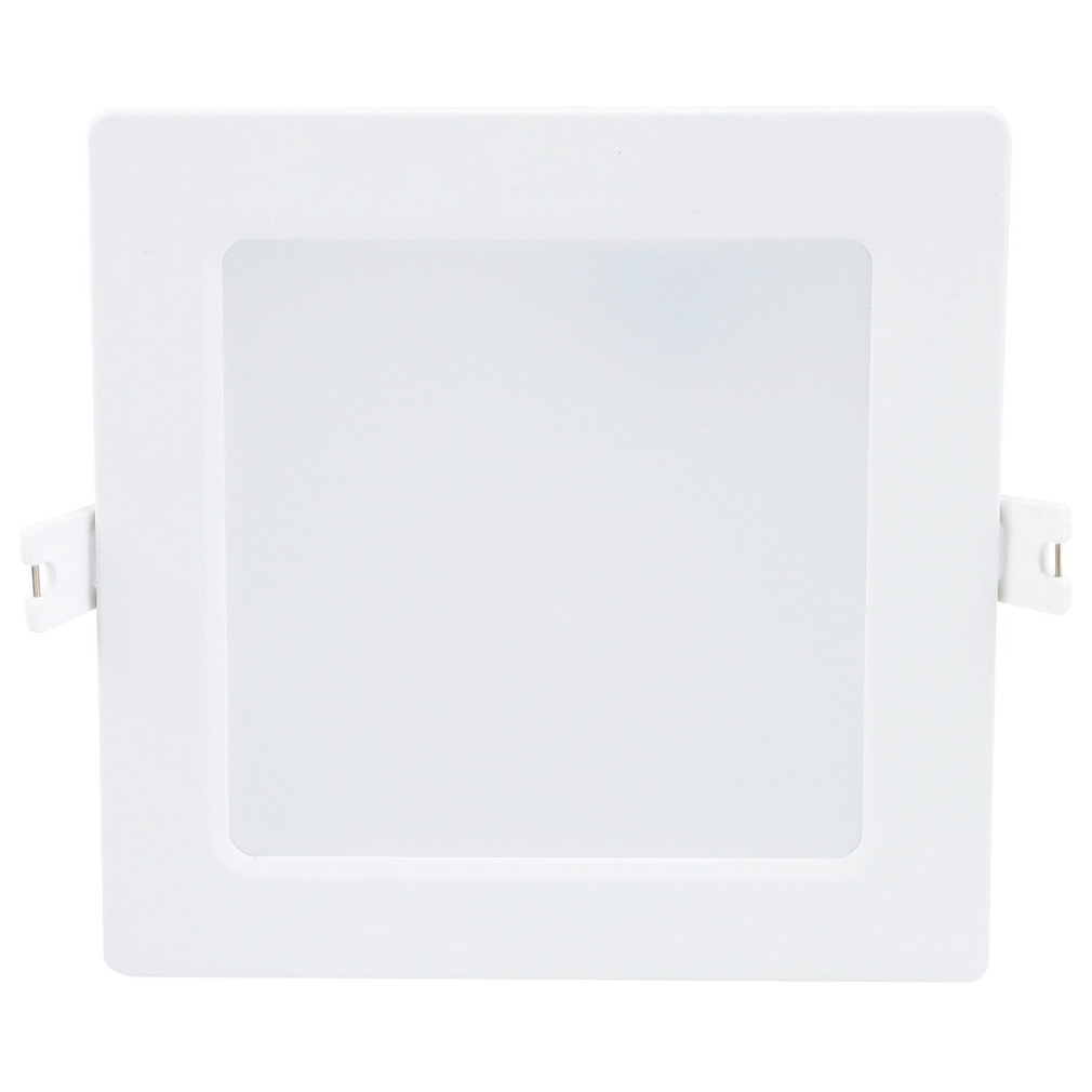 Süllyesztett mennyezeti LED panel, melegfehér fényű, 6W, fehér, 12x12 cm - Shaun 2 Rábalux 071221