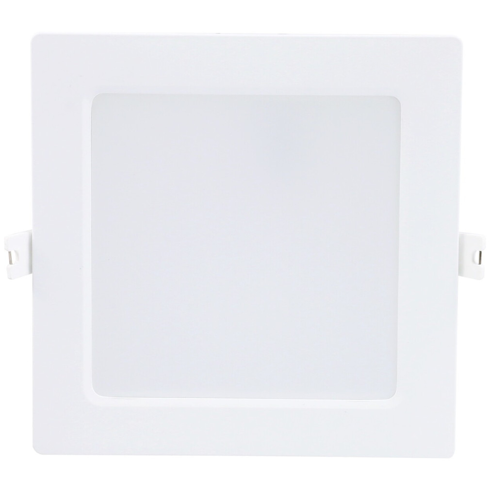 Süllyesztett mennyezeti LED panel, melegfehér fényű, 12W, fehér, 17x17 cm - Shaun 2 Rábalux 071222