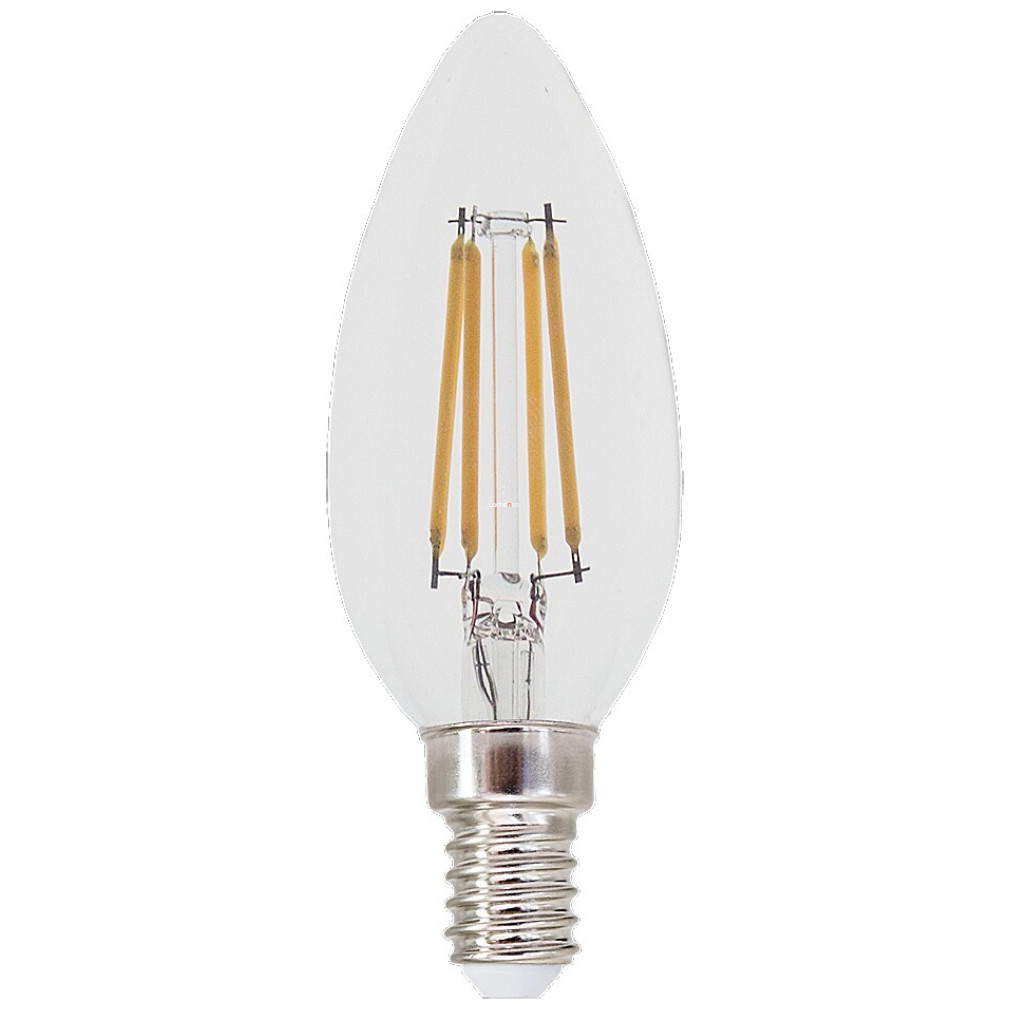 E14 filament LED 4 W, hidegfehér