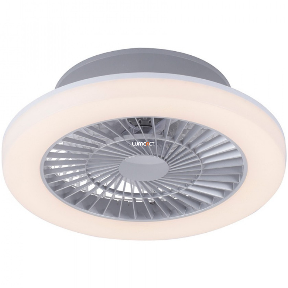 Ventilátoros mennyezeti LED lámpa távirányítóval 36 W, hideg-melegfehér - Dalfon Rábalux 6710