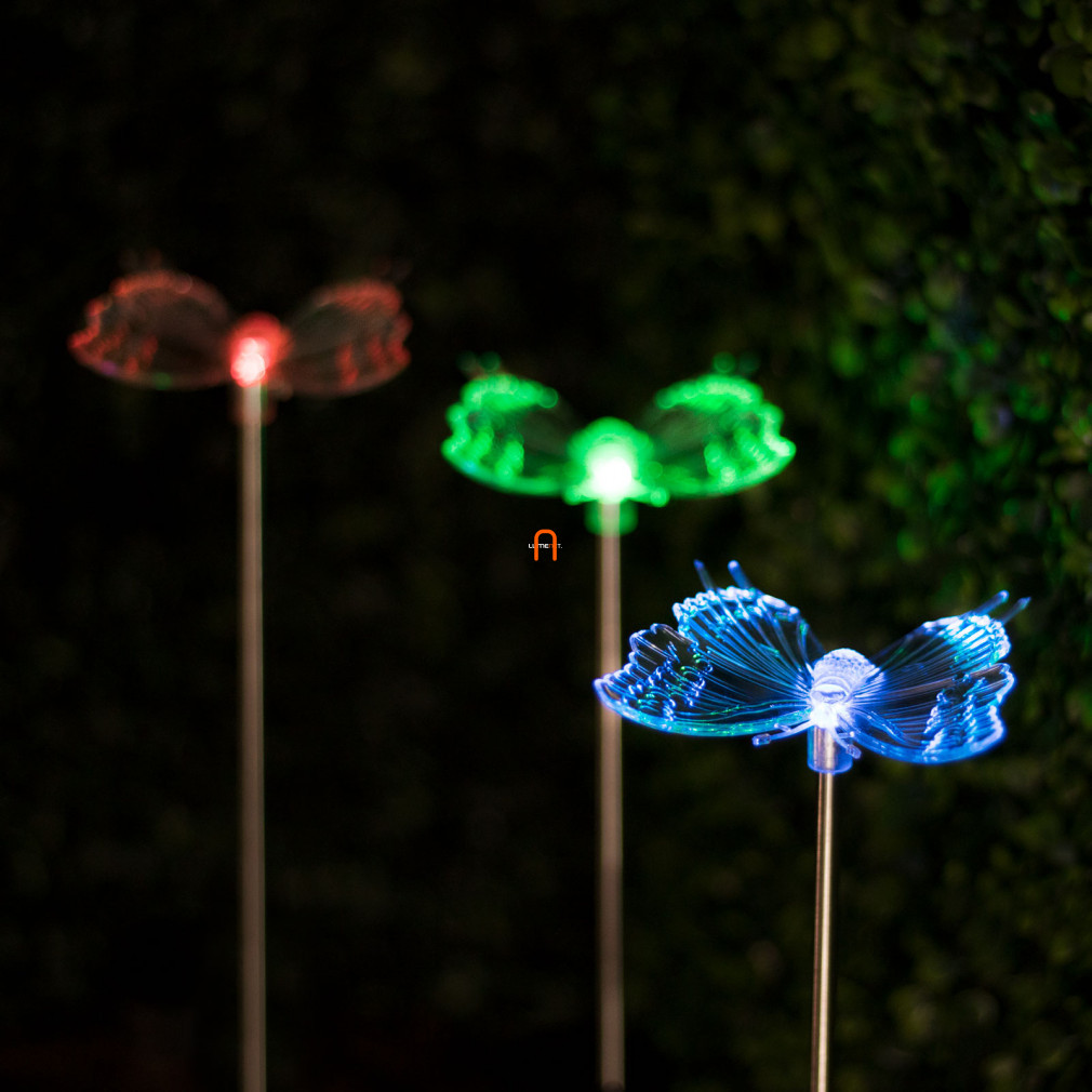 RGB LED-es szolár lámpa - Garden of Eden 11393