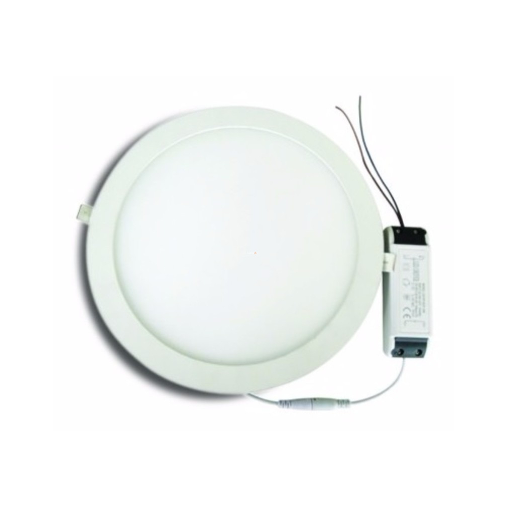 LED Panel kerek süllyesztett 12W 840lm 3000K IP20 DEL1274