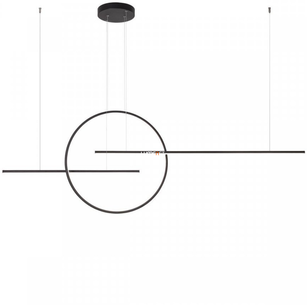 Szabályozható függesztett LED lámpa 56 W, hidegfehér, fekete - Giotto Redo 01-1850