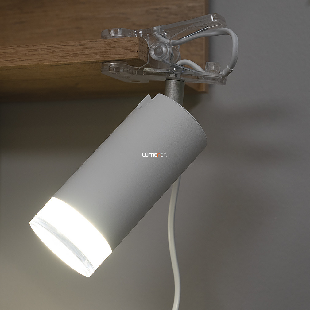 Connect Smart csíptetős LED lámpa 4,7 W, hideg-melegfehér, fehér színű - Klipa Lutec 8505401446