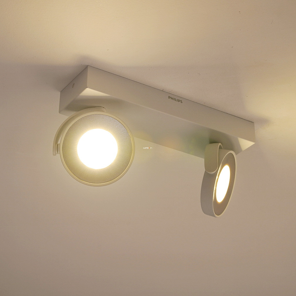 Philips karos LED spot lámpa 2x4,5W 1000lm (myLiving Clockwork)