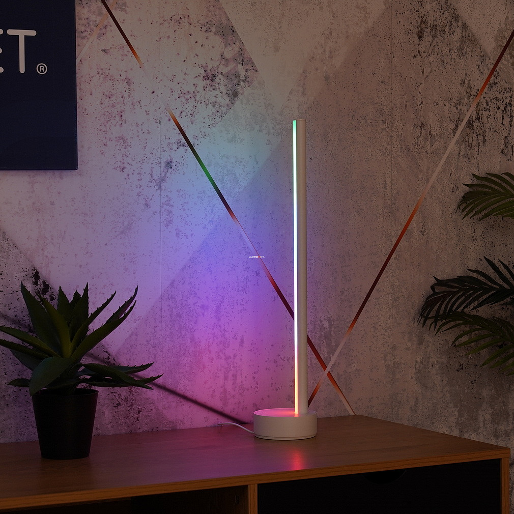 Philips Hue Gradient Signe White and Color Ambiance LED asztali lámpa, fehér