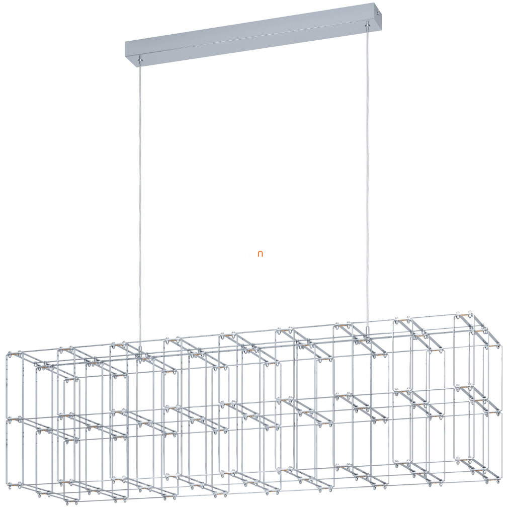 Szabályozható függesztett LED lámpa 81x0,75 W, melegfehér, krómszínű - Frontera Eglo 39763