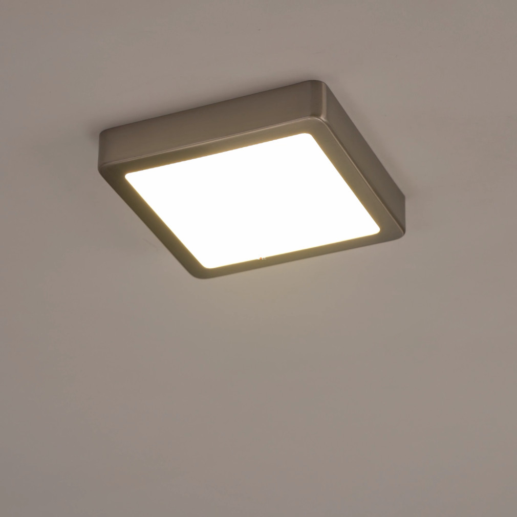 Mennyezeti LED lámpa 10,5 W, melegfehér, nikkel-fehér színű - Fueva Eglo 99239