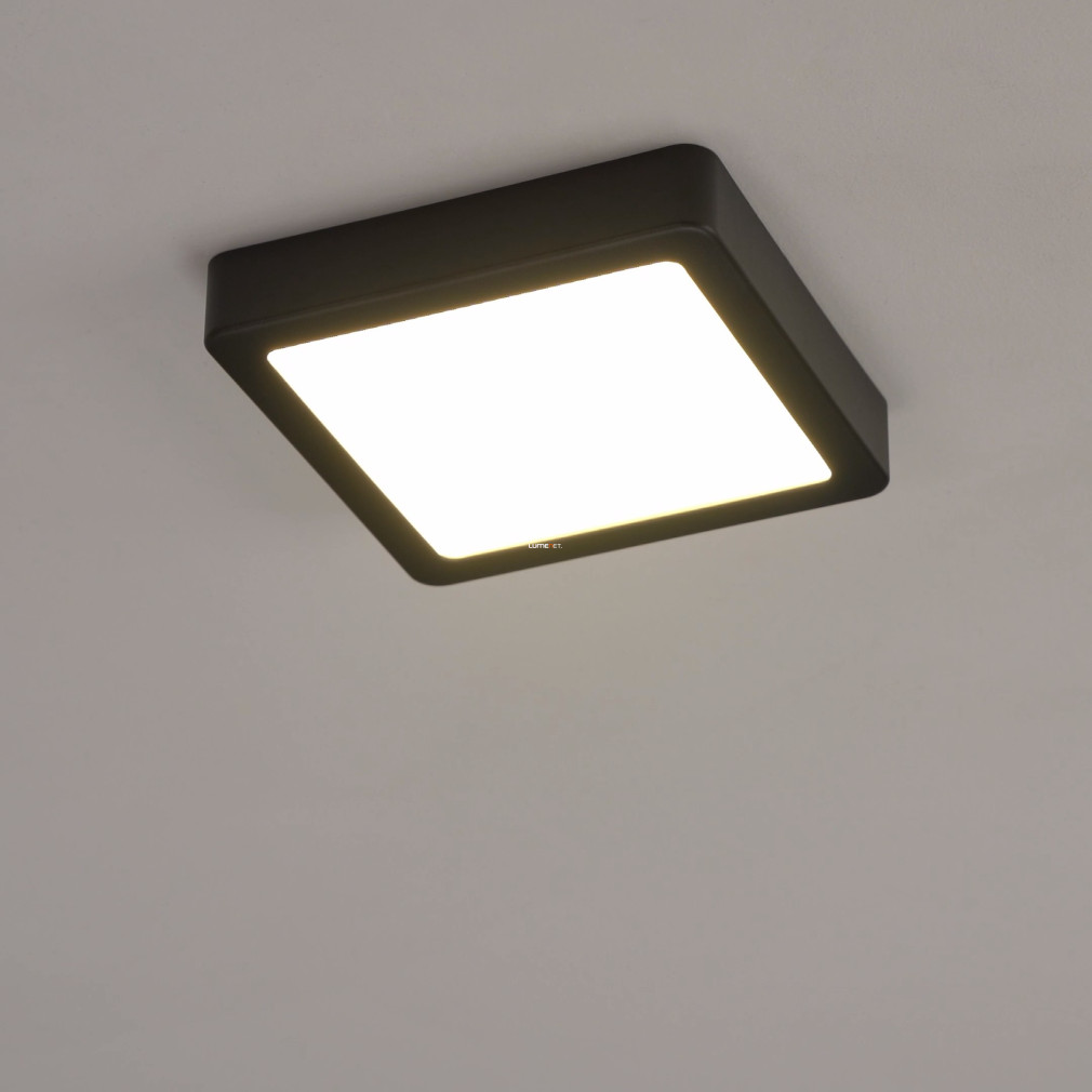 Mennyezeti LED lámpa 10,5 W, melegfehér, fekete-fehér színű - Fueva Eglo 99243